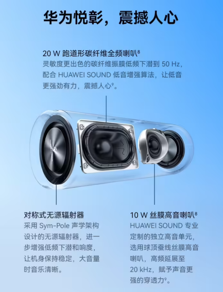 HUAWEI Sound Joy 2：双 11 户外必备单品，露营郊游骑行最佳搭子